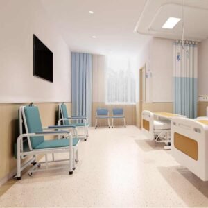 Multi-functional Patient Foldable Accompany Chair