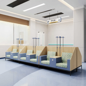 High Back Hospital Furniture Dialysis Infusion Chair