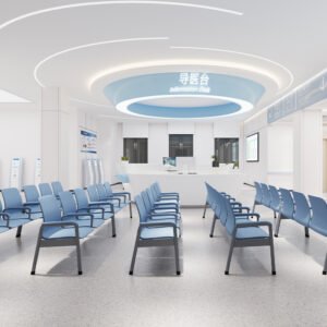 Hospital 3 Seater Public Waiting Chair Sofa Seat Bench