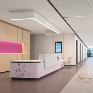 Hospital Emergency Room Nurse Station Reception Counter