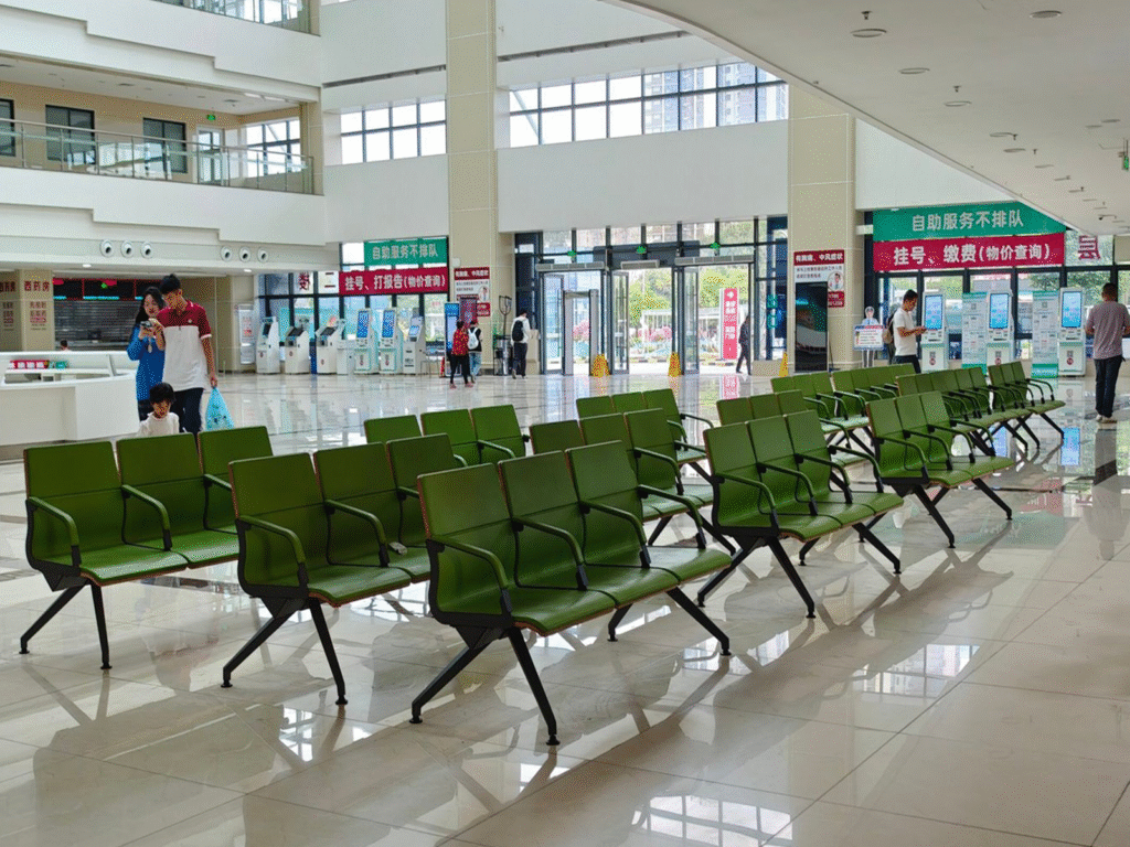 Custom Hospital Patient-Centered Waiting Areas Chairs