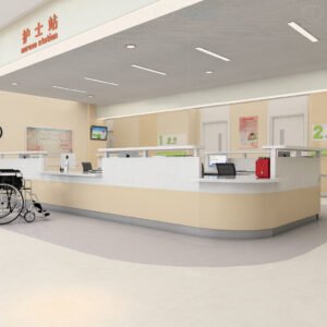 L Shape Guidance Nurse Station Reception