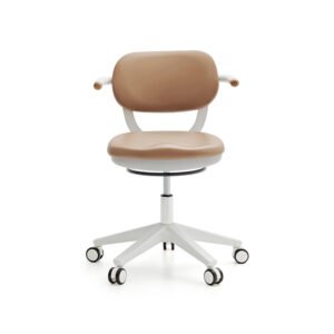 Modern 360 Degree Doctor Chair PU Foam Seat