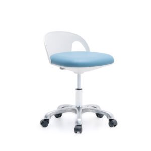 Height Adjustable Mobile Medical Nurse Stool Chair Sets With Wheels